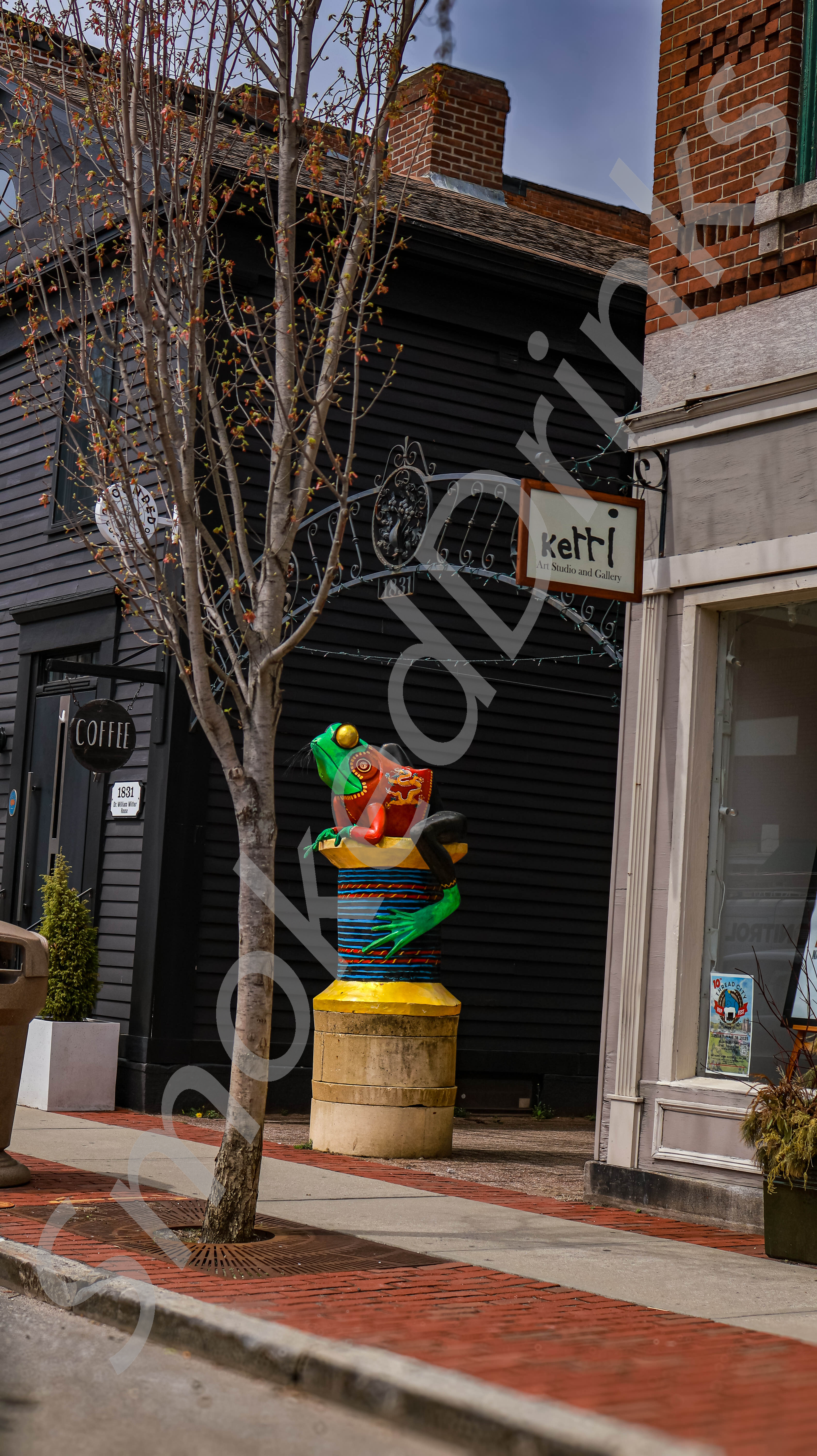 Frog Statue