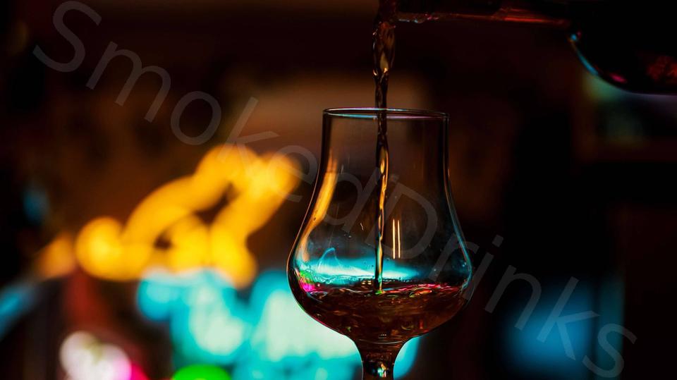 Glass of bourbon